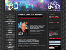 Tablet Screenshot of dj-swing-ak.de